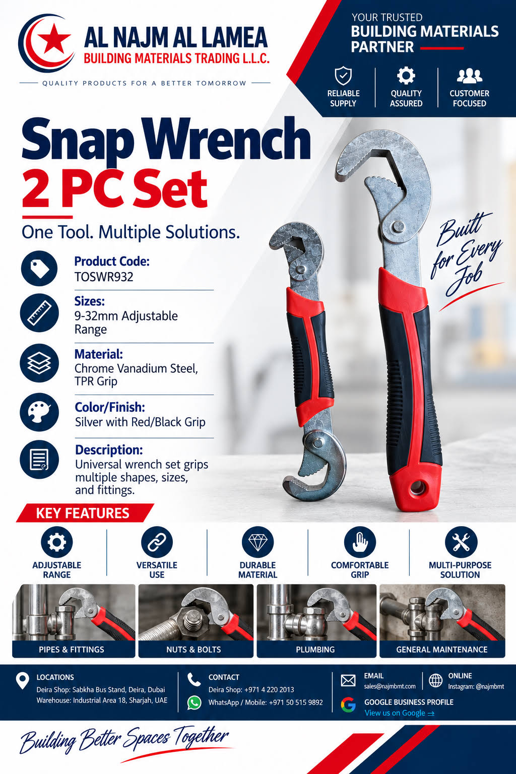 SNAP WRENCH SET product image