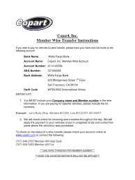 Here is the list of different main offices of wells fargo bank Wire Transfer Info