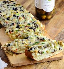 All i can say is that this olive cheese bread has become quite a bad habit. The Ultimate Appetizer Olive Cheese Bread Home In The Finger Lakes