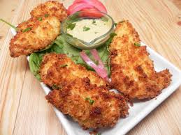Crumbed Chicken Tenderloins Air Fried Recipe Air Fryer Chicken Tenderloin Recipes Recipes