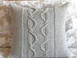 The envelope closure is secured with three coconut buttons allowing for easy removal to change your décor or for. Han Knit Cable Pillow Cover Light Gray Wool 20 X 20 Ready To Ship Knit Pillow Knitted Cushions Knitted Cushion Covers