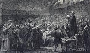 Serment du jeu de paume), voting not to separate and to reassemble wherever necessary, until the constitution of the kingdom is established. A Group Pf People Met For A Meeting In Versailles Sutori