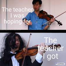 Take private violin lessons with expert violin teachers. I Had My First Violin Lesson Yesterday My Teacher Flexed On Me For 1 Hour And Tought Me Nothing Lingling40hrs