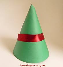 Take the paper hat and flip it over so that the folded brim is facing down. 12 Days Of Christmas Crafts For Kids Day 12 Blessed Beyond Crazy