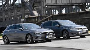 2018 Volkswagen Golf Vs 2019 Mercedes A Class Youtube