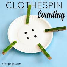 Attached some cotton balls (or bunched up paper towels if you're out of cotten balls like i was) to clothespins and let them. Fine Motor Clothespin Activities For Preschool Pre K Pages