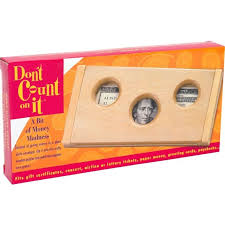 The color options give you the opportunity to choose one that the gift recipient will love. Don T Count On It Original Tricky Wooden Money Puzzle Box Walmart Com Walmart Com