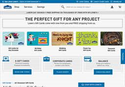 Lowe's offers a gift card for their clients that can be used to make the shopping much easier for someone who have started a home if you own a gift card, then you can check its remaining balance, anytime. Lowe S Gift Card Balance Check Balance Enquiry Links Reviews Contact Social Terms And More Gcb Today