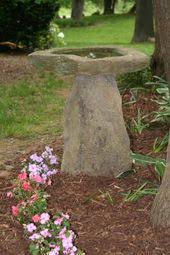 Stone Birdbaths Stone Puddles Stone Puddles Vermont Bird Bath Bird Bath Garden Cement Garden