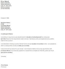 Job Application Cover Letter Academic