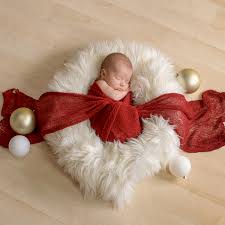 This outfit also makes a great baby shower gift and keepsake to remember those first magical days. Newborn Christmas Photo Idea Make Sure Their First Holiday Season Is One To Newborn Christmas Photography Christmas Baby Pictures Baby Christmas Photography