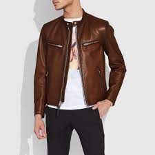 Pin On Leather Jacket