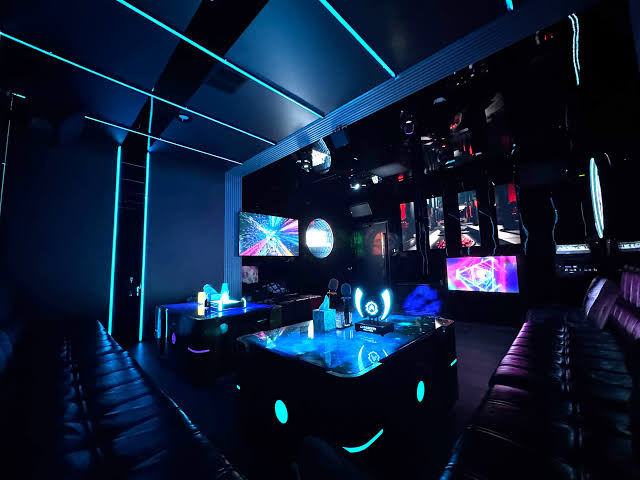 Cybercity Lounge | Hi-Tech Futuristic Private Lounge w/Karaoke, Pro Sound,  LED Lighting, PS4 + Poker and Boardgames Table in a Super Convenient  Location, South El Monte, CA | Production | Peerspace