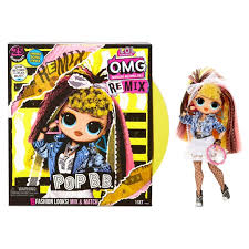 Lol surprise omg serie 5. Lol Surprise Omg Remix Pop B B Fashion Doll 25 Surprises With Music Age 5 Walmart Com Walmart Com