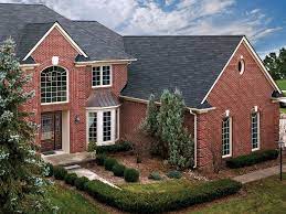 It looks better than i thought and now i. Gaf Woodland Shingle Photo Gallery Red Brick House House Exterior Roof Shingle Colors