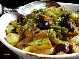 Tajine Veau Poire Raisin Tajine De Veau Tajine Cuisine Marocaine