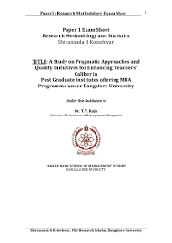 Scientific method, quantitative research, qualitative research pages: Paper 1 Phd Course Work Research Methodology Exam