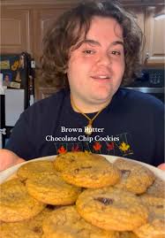 Brown Butter Chocolate Chip Cookies Ingredients: 2 sticks of butter (salted  or unsalted) 1 cup dark brown sugar 1/2 cup granulated sugar 2 large eggs 2  tsps vanilla 1 tsp baking soda 1 tsp salt (if ...