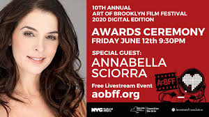 What are the awards for the movie brooklyn? Annabella Sciorra To Present At 2020 Art Of Brooklyn Film Fest Awards Ceremony The Art Of Brooklyn Film Festival Prlog