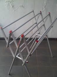 Harga murah karena produksi sendiri 4. Jemuran Palem Star Dengan Berbagai Ukuran 1m 1 5m 2m 9 Palang Dan 12 Palang Fajar Aluminium Rak Besi