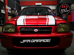 Yuk, kita lihat jadwal tiket kereta api supaya enggak kehabisan tiket mudik! Perodua Kancil Merahnya Jfa Garage Sticker Wrap Penang Facebook