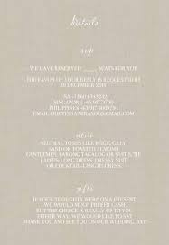 Wedding Invitation 2nd Page Weddinginvitation Wedding Invitations Rustic Wedding Neutral Tones