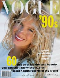 Cover of Vogue Australia with Indra Smith, January 1990 (ID:39014)|  Magazines