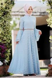 Acik Renk Ozel Gun Tesettur Elbise Modelleri Moda Tesettur Giyim Elbise Modelleri Elbise Giyim