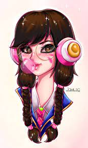 Dva Academy By Https Www Deviantart Com Jamilsc11 On Deviantart Overwatch Drawings Overwatch Anime