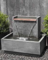 Fallender Wasser Ii Gartenbrunnen Fallender Gartenbrunnen Wasser Moderne Brunnen Wasserelemente Im Freien Gartenbrunnen