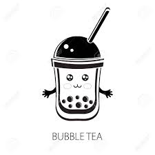 752 boba tea clip art images on gograph. Cute Kawaii Character Black Tapioca Pearls Bubble Tea Cartoon Royalty Free Cliparts Vectors And Stock Illustration Image 130503876