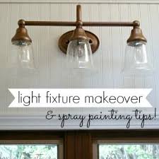 Making Things Match But Not Too Much Painting Light Fixtures Diy Light Fixtures Spray Painting Light Fixtures