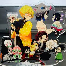 Hot Anime Demon Slayer Kimetsu No Yaiba Figures Uzui Tengen Rengoku  Kyoujurou Cosplay Acrylic Stand Model Plate Fans Gitfs - AliExpress