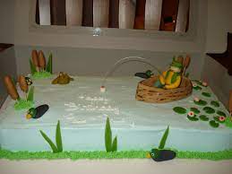 These 1st birthday cake ideas can all be used to plan the theme of their very first birthday party, with the perfect cake to match. Fishing Cakes Decoration Ideas Little Birthday Cakes