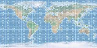 World Grid Square Map Pdf Iaru Maidenhead Grid Locator Map Of The World