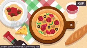 Шарик, помоги с невкусным обедом?!?!?! Italian Pizza Food Scene Stock Gifs Videoplasty
