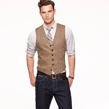 Great Vest And Jeans Look For Business Casual Fridays At Work Well Dressed Men Mens Outfits Mens Fashion