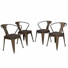 Shop with afterpay on eligible items. Amerihome Loft Rustic Gunmetal Metal Dining Chair With Wood Seat 4 Piece 1 Fred Meyer