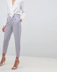 Asos design skinny suit pants in mini blackwatch plaid check in navy and green. Asos Design Mix Match Cigarette Pants Asos