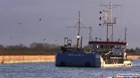 ETAP IV Hegemann II pogłębiarka pracuje na rzece Elbląg! Hopper Dredger - Pogłębianie Rzeki Elbląg