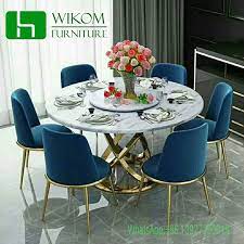 Stainless Steel Dining Chairs Table Size Can Be Customized Color Options Silver Gold Rose Gold Contact Me To Steel Dining Chairs Round Dinner Table Table
