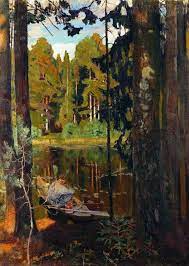 Рылов аркадий 1870 1939 в голубом просторе холст масло. Hudozhnik Arkadij Rylov Kartiny Pejzazh Kartina Maslom Pejzazhi Idei Ozeleneniya