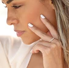 14k Gold Diamond Ring, Baguette and Round Diamonds, Solid Gold Band,  Minimalist Engagement, Dainty Ring, 14k Rose, Yellow, White, Abbie