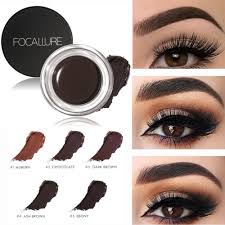 Focallure 5 Color Henna Eyebrow Tint Makeup Waterproof Eyebrow Pomade Gel Enhancer Cosmetic Eye Makeup Eye Br Waterproof Eyebrow Henna Eyebrows Eyebrow Tinting
