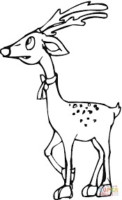 Hier is een online kleurplaat van. Mewar10 Kleurplaten Hertje