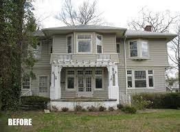 Key interior design features of american foursquare homes: Renovating An American Foursquare In Allenhurst
