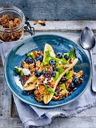 Fruhstucks Bowl Mit Banane Und Granola Rezept Lecker Rezept Rezepte Granola Rezept Fruhstuck Bowl