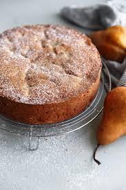 Spiced Almond Pear Cake Easy Pear Cake Recipe A Beautiful Plate Recipe Pear Cake Recipes Spiced Almonds Pear And Almond Cake