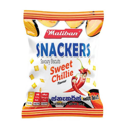 maliban snack sweet chilli 25g