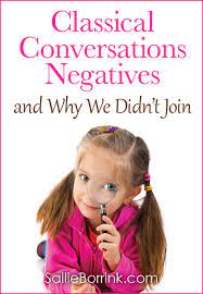We just finished our first year with classical conversations. Classical Conversations Negatives And Why We Didn T Join A Quiet Simple Life With Sallie Borrink